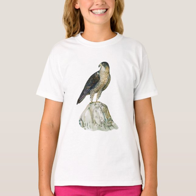 Peregrine falcon  Girls' T-Shirts (Front)