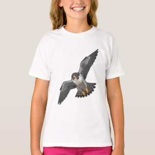 Peregrine falcon Girls' T-Shirts