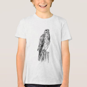 Peregrine falcon Youth Tri-blend T-Shirt Tri-Blend Shirt