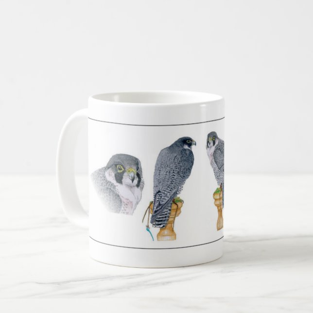 Peregrine Falconry Mug (Front Left)