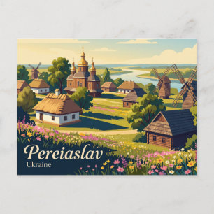 Pereiaslav Ukraine Postcard