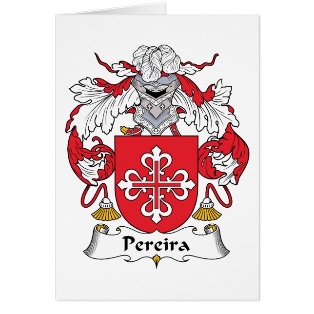 Pereira Family Crest (Front)