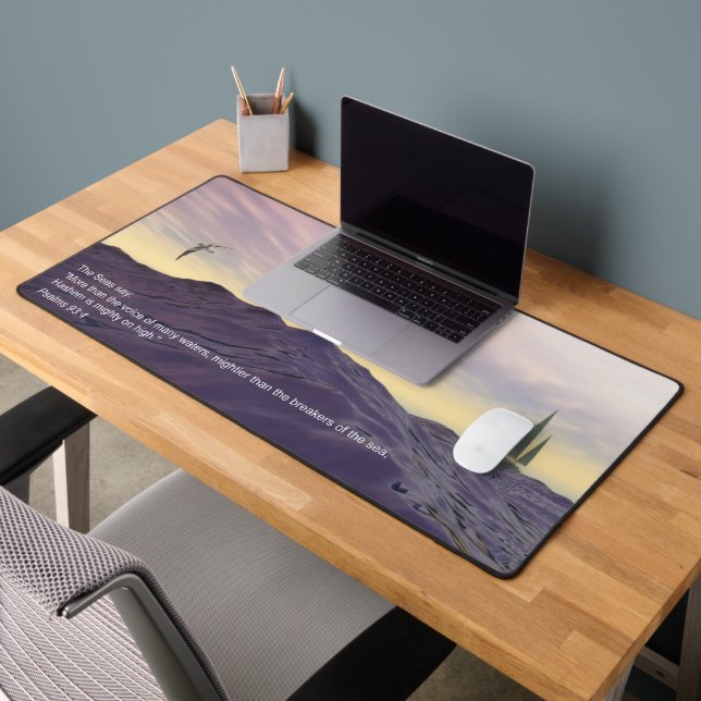 Perek Shira - The Seas Desk Mat (Office 2)