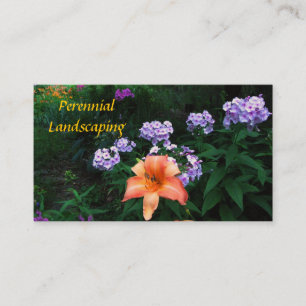 Perennial Landscaping Business Card
