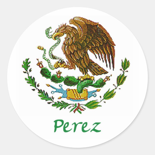 Perez Mexican National Seal (Front)