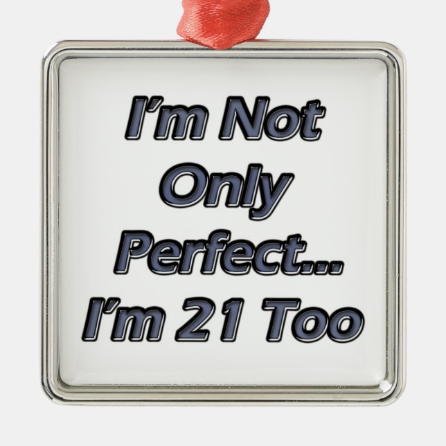 Perfect 21 Year Old Metal Tree Decoration (Front)
