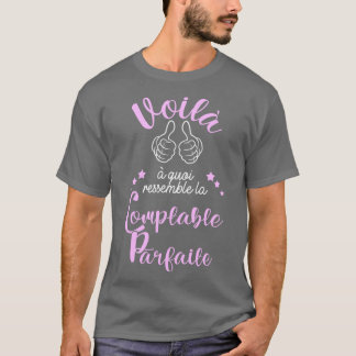 Perfect Accountant Colleague Gift T-Shirt