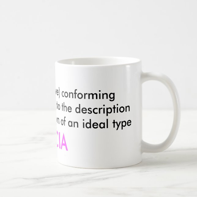 Perfect Alicia : Mug (Right)