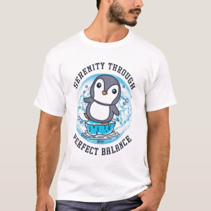 Perfect Balance Men White T-Shirt