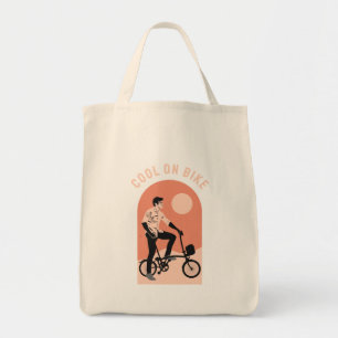 Perfect Bike Gift - Cool On Bike Tote Bag