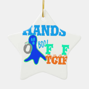 Perfect Boo! TGIF Thanks God Its Friday Hakuna Mat Ceramic Tree Decoration