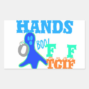 Perfect Boo! TGIF Thanks God Its Friday Hakuna Mat Rectangular Sticker