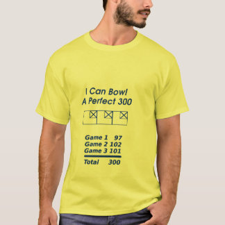 Perfect Bowling Score T-Shirt