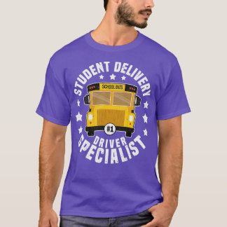 Perfect Bus Driver Driving Design Quote Student De T-Shirt