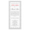 Perfect Chevron/Zig Zag Wedding Program