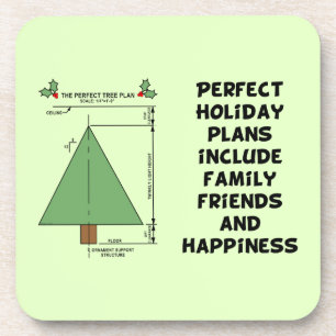Perfect Christmas Tree Coaster