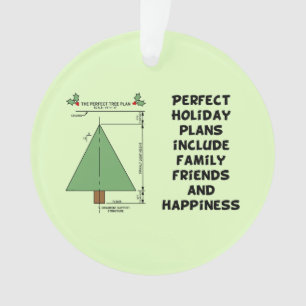 Perfect Christmas Tree  Ornament