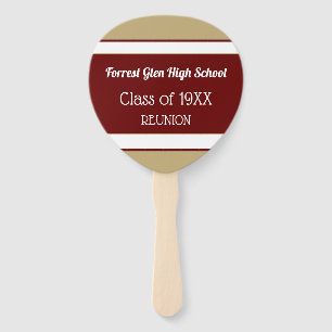 Perfect! Class reunion hand fans