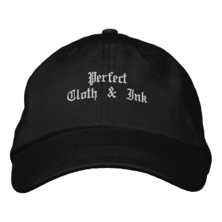 Perfect Cloth & Ink Embroidered Hat
