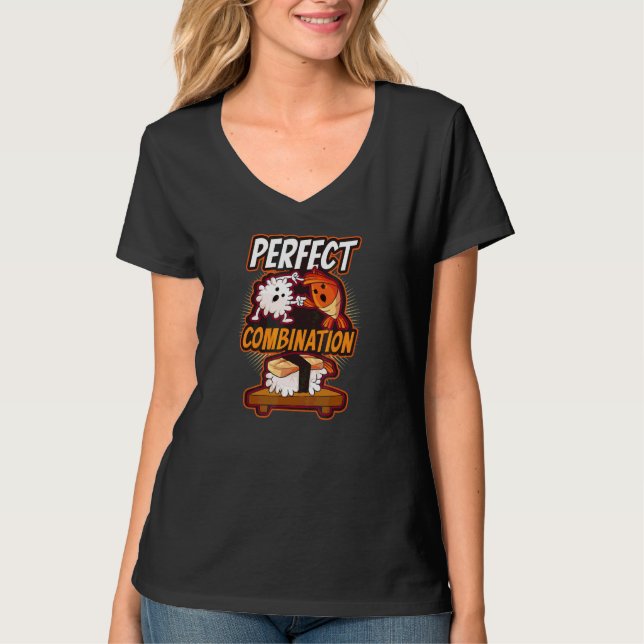 Perfect Combination Sushi   T-Shirt (Front)