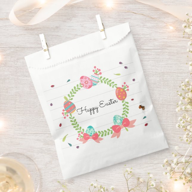Perfect, Cool Happy Easter,  Eggs Favour Bags (Clipped)