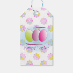 Perfect, Cool Happy Easter  Eggs   Gift Tags