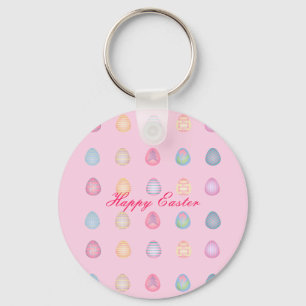 Perfect, Cool Happy Easter, Eggs Key Ring