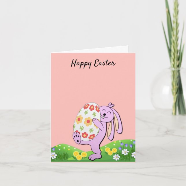 Perfect, Cool Happy Easter, Happy Bunny Announcement (Front)