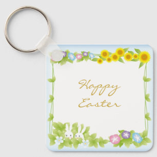 Perfect, Cool Happy Easter, Happy Bunny Key Ring
