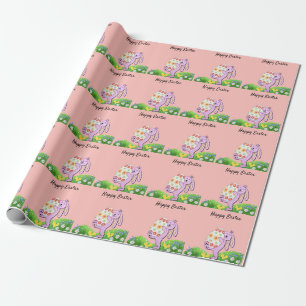 Perfect, Cool Happy Easter, Happy Bunny Wrapping Paper
