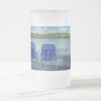 Perfect Day At The Lake Frosted Mug