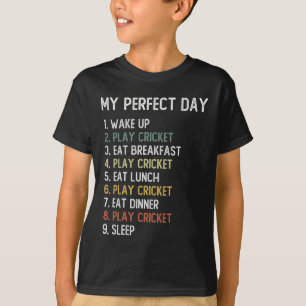Perfect Day Cricket Shirts Men Boys Teen Cricket