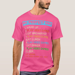 Perfect Day Gamer Gifts for Teen, Boys, Girls  Vid T-Shirt