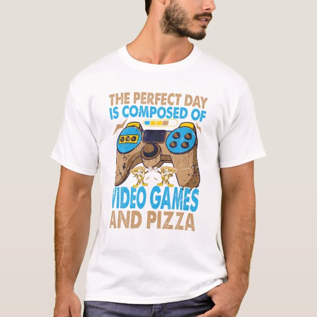 Perfect Day Is Composed Of Video T-Shirt (Front)