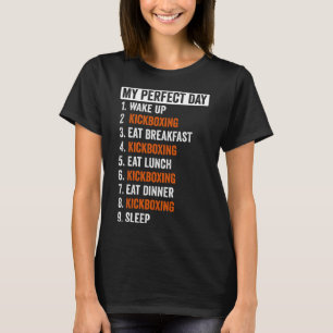 Perfect Day Shirt Kickboxing Gifts For Women Men K