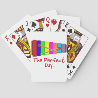 Perfect Day Xylophone Playing Cards