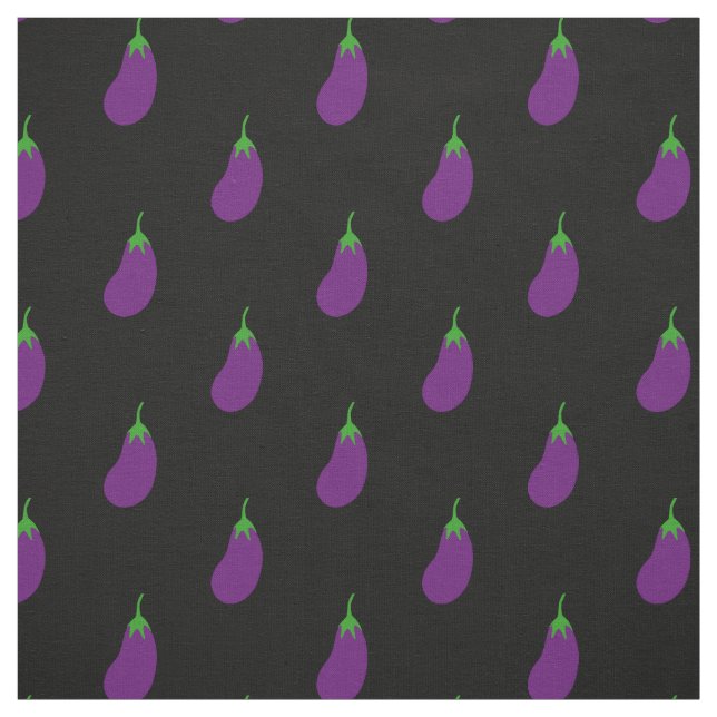 Perfect Eggplants Fabric (Swatch)
