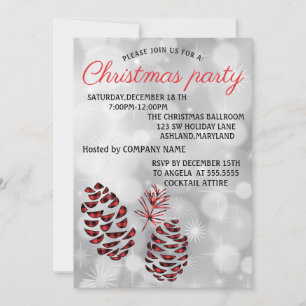 Perfect, Elegant, Christmas Invitation