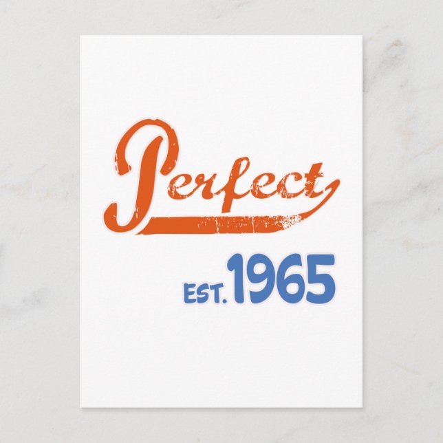 Perfect Est. 1965 Postcard (Front)