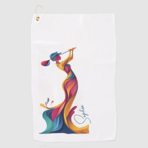 Perfect for Birdie, a golf towel for all cases!