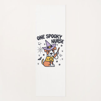 Perfect for Dog Lovers and Health Pros One Spooky Yoga Mat