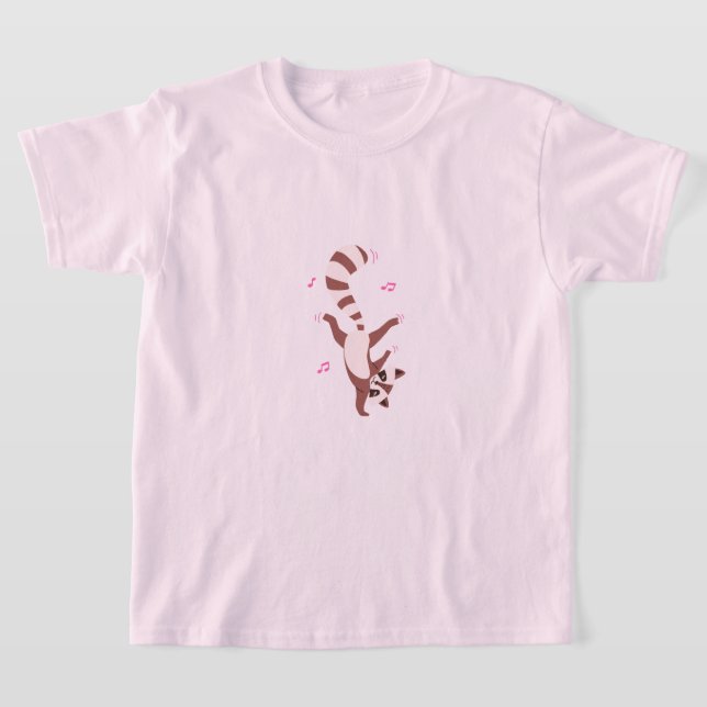 perfect for little girls who love animals and danc T-Shirt (Laydown)