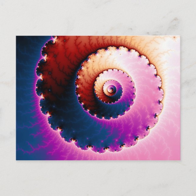 Perfect - Fractal Art Postcard (Front)