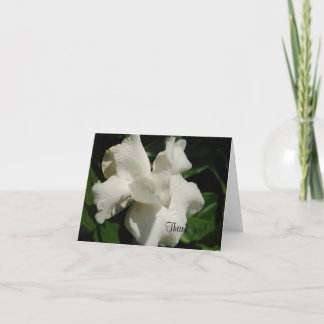 Perfect Gardenia Thank You Card