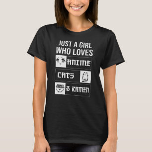 Perfect Gift Anime, Cats & Ramen T-Shirt