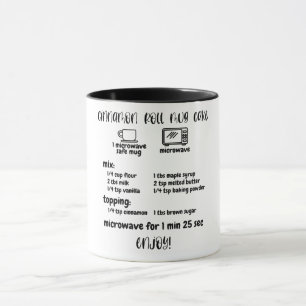 Perfect Gift/ Cinnamon Roll Mug Cake Recipe