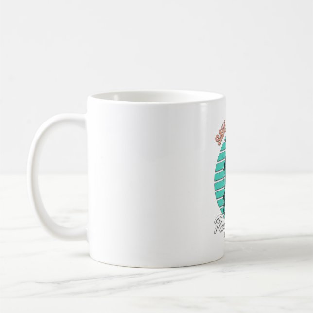 Perfect Gift for Bicycle  Lover - Save a Planet Coffee Mug (Left)