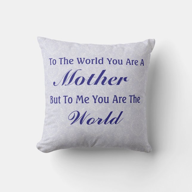 Perfect Gift For Mum Pillow Gift (Front)