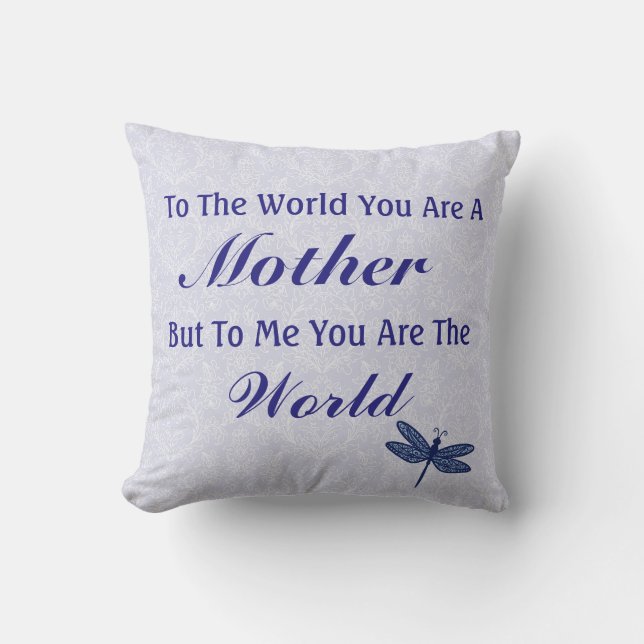 Perfect Gift For Mum Pillow Gift (Front)