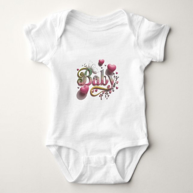 perfect gift for newborns baby bodysuit (Front)